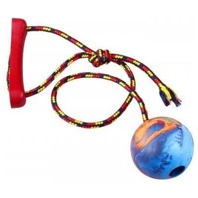 Sum-Plast míč aport. na šňůrce plovací 8 cm