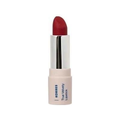 KORRES True Velvety Lipstick rtěnka tmavě červená 3 g