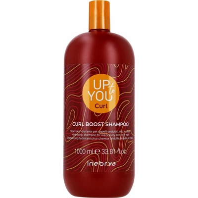 Inebrya Up to You Curl Boost Shampoo hydratační šampon pro vlnité kudrnaté a kadeřavé vlasy 1000 ml