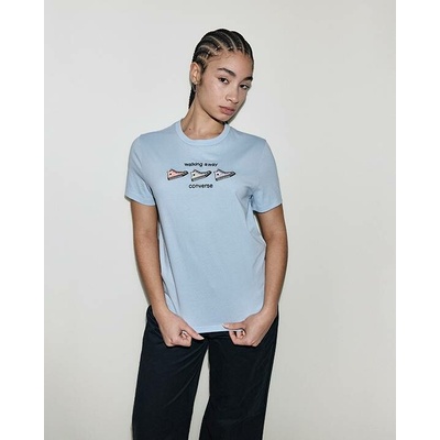Converse Trio of Chucks Tee CVW6T371 C9E Blue