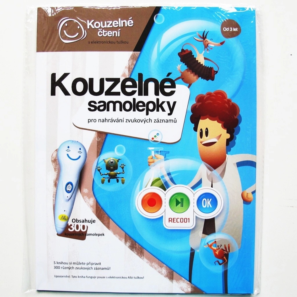 Albi Kouzelné čtení Sada kouzelných samolepek