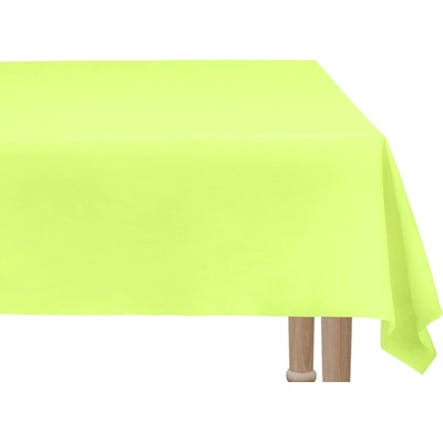 PartyDeco Plastový ubrus zelený světlý 137x183 cm