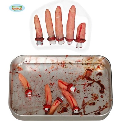 GUIRCA Krvavé amputované prsty krev HALLOWEEN