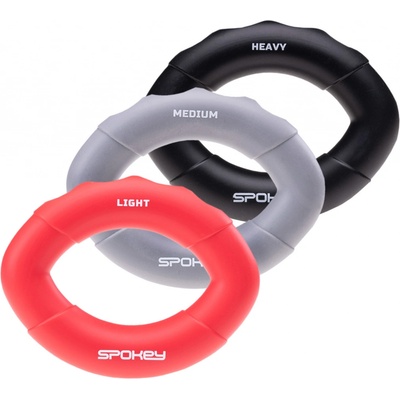 Spokey HAND POWER Sada 3 posilovacích kroužků – Zboží Dáma