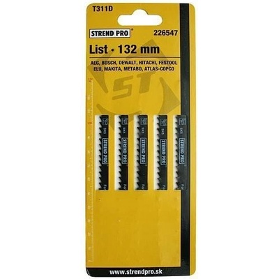 STREND PRO T311D 132 mm, 6z, bal. 5 ks (drevo) 226547