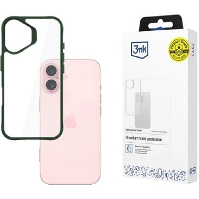 3mk Protection Калъф 3mk - Satin Armor Case, iPhone 16, зелен (5903108592710)