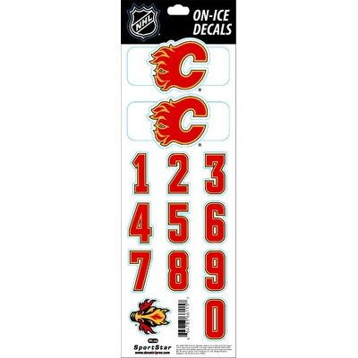 Sportstape ALL IN ONE HELMET DECALS - CALGARY FLAMES