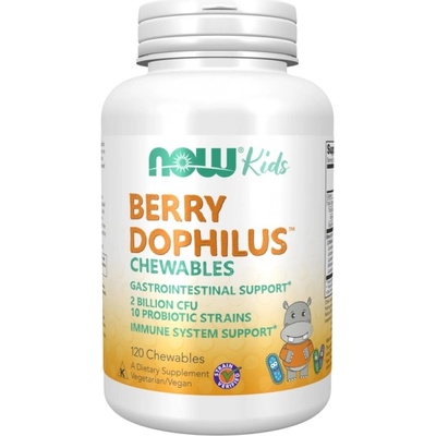 NOW BerryDophilus [120 Дъвчащи таблетки]
