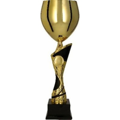 Kovový pohár Zlato-černý 60,5 cm 18 cm