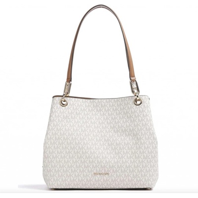 Michael Kors přes rameno Kensington logo vanilla