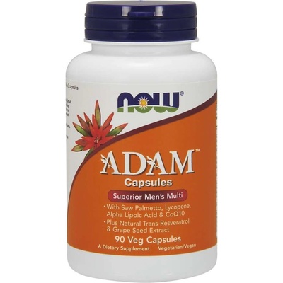 NOW Foods ADAM Multivitamín pro muže 90 kapslí