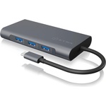 RaidSonic IB-DK4040-CPD Док USB Type-C HDMI VGA LAN (IB-DK4040-CPD)