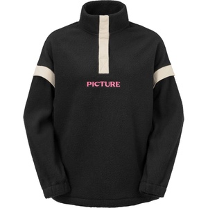 Picture Дамски поларен пуловер Picture Women's Velora 1/4 Fleece Fleece jumper - Black (105-7536-0113)