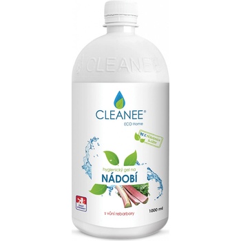 CLEANEE EKO gel na NÁDOBÍ s vůní rebarbory 1 l