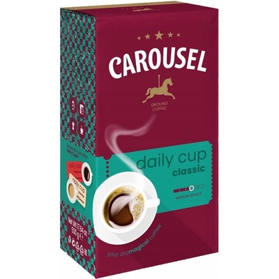 Carousel Daily Cup Classic mletá káva 0,5 kg