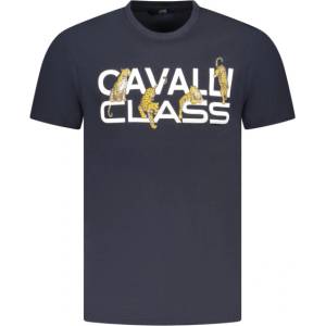 Cavalli class Тениска с къс ръкав Cavalli Class, Размер M, Цвят Синьо (TXT60MJD060_BL04502)