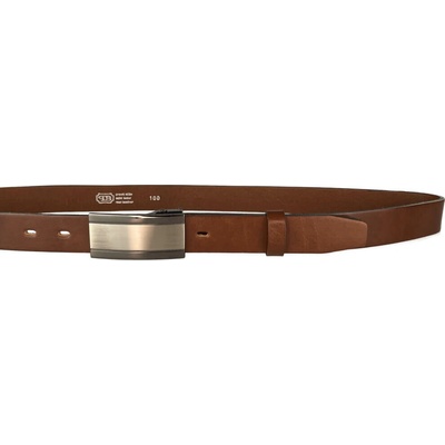 Penny Belts pánský kožený opasek 30-100-6PS-48 hnědý