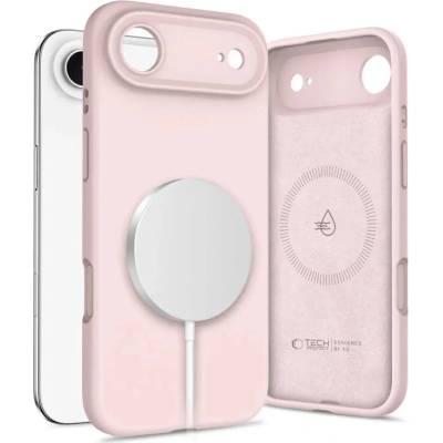 Tech-Protect Силиконов калъф Tech-Protect MagSafe за iPhone 17 Air - розов