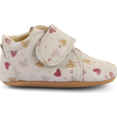 Frodoo kožené barefoot capáčky Prewalkers kotníkové