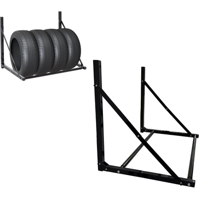 Pro-Tech shop Závěsný regál na pneumatiky - nosnost 100kg 56x50x80-120cm 61980 REA5196 – Zboží Dáma