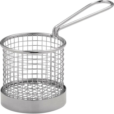 Olympia kulatý košík na hranolky s rukojetí 80mm