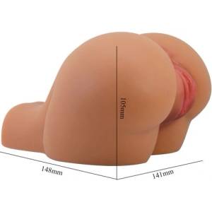 Crazy Bull - kylie ass вибратор с реалистичен вагина и anus дистанционно управление