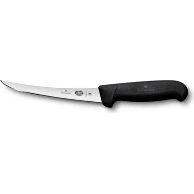 Victorinox Кухненски нож Victorinox Fibrox за обезкостяване, извито острие, 12 см, черен (5.6603.12)