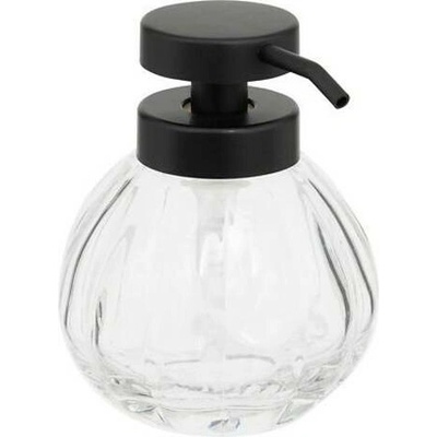 Skleněný dávkovač mýdla průhledný 5five simply smart do koupelny a kuchyně 200 ml