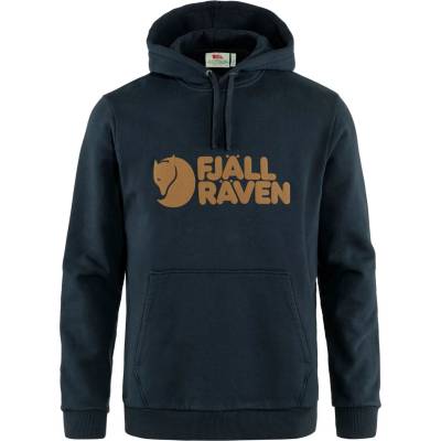 Fjällräven Мъжки суичър Fjällräven Fjällräven Logo Hoodie - Dark Navy - размер S (017-2537-0112)