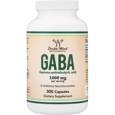 Double Wood Supplements GABA 500 mg [300 капсули]