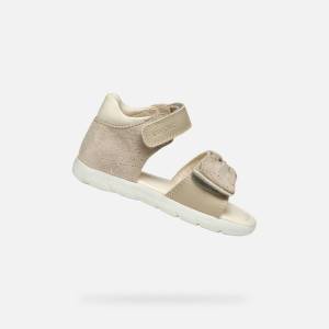 Geox Бежови детски сандали Geox Sandal Alul Geox | Bezhov | Момичешки | 26