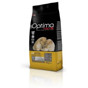 Visán OPTIMA NOVA CAT Kitten Chicken&Rise (пиле и ориз) 75% месо Суперпремуим храна за подрастващи котета от 2 до 12 месеца от всички породи, също така за бременни и кърмещи котки 2 кг