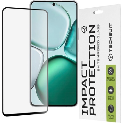 Techsuit Протектор за Honor X9c Smart - 111D Full Cover / Full Glue Glass - черен