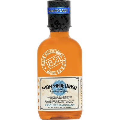 18.21 Man Made Wash Absolute Mahogany sprchový gél 3v1 100 ml