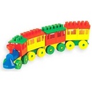 Polesie Vláčik Staviteľ 3 vagóny