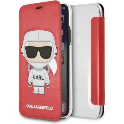 KARL LAGERFELD Калъф Karl Lagerfeld Karl Space Cosmonaut iPhone X/XS - червен (3700740440230)