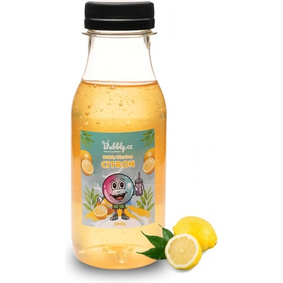 Bubbly Domácí Bubble Tea sirup citron 300 g