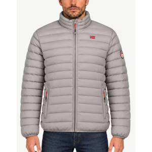 Geographical norway Amigo Puffer Jacket Light Grey - magazinko