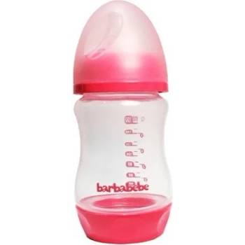 BarbaBebe Шише за хранене Barbabebe Anti-colic - 160 ml, корал (BB8160C)