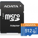 ADATA MicroSDXC 512GB AUSDX512GUICL10A1-RA1