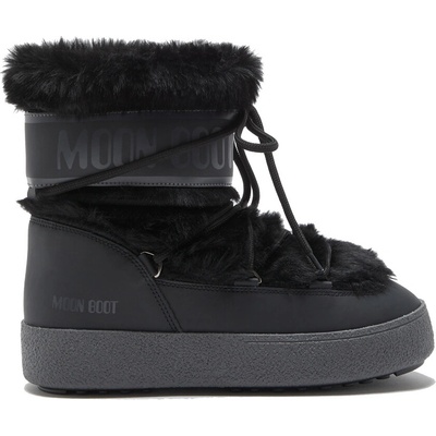 Moon Boot MB Ltrack Faux Fur high WP-N001 čierne