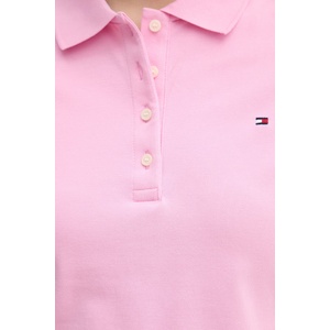 Tommy Hilfiger тениска с яка дамска с памук (WW0WW43225) - answear - 87,99 лв