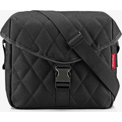 Reisenthel taška cez rameno Saddle Bag M rhombus black