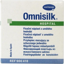 Omnisilk náplast bílé hedvábí 1,25 cm x 9.2 m 1 ks