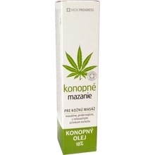 MedicProgress konopné mazanie 10% konopného oleja 100 ml