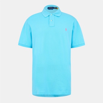 Ralph Lauren Блуза с яка Polo Ralph Lauren Men's Custom Short Sleeve Polo Shirt - Turquoise Nova