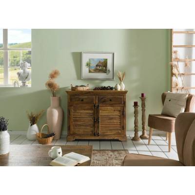 Bighome - RODEZ Příborník Mango 110x45x90 tmavě hnědý olejovaný