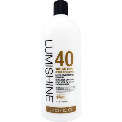 Joico Lumishine Creme Developer 946 ml кремообразен оксидант 40 Vol. (12 %)