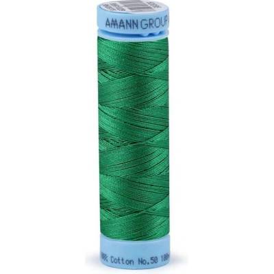 Bavlněné nitě 100 m Etiketní č.50 Triana Amann 1097 Kelly Green