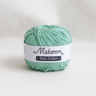 Makaron Baby Cotton mentolová zelená